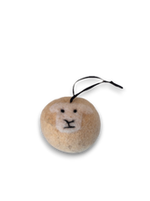 Bauble - Herdwick wool (white)