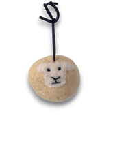 Bauble - Herdwick wool (white)